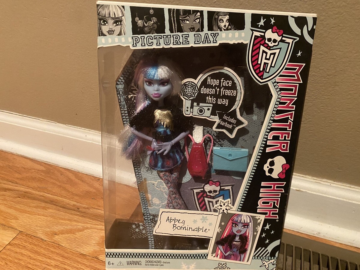 MONSTER HIGH ABBEY Bominable Daughter Yeti Poupée Doll First Wave Basic