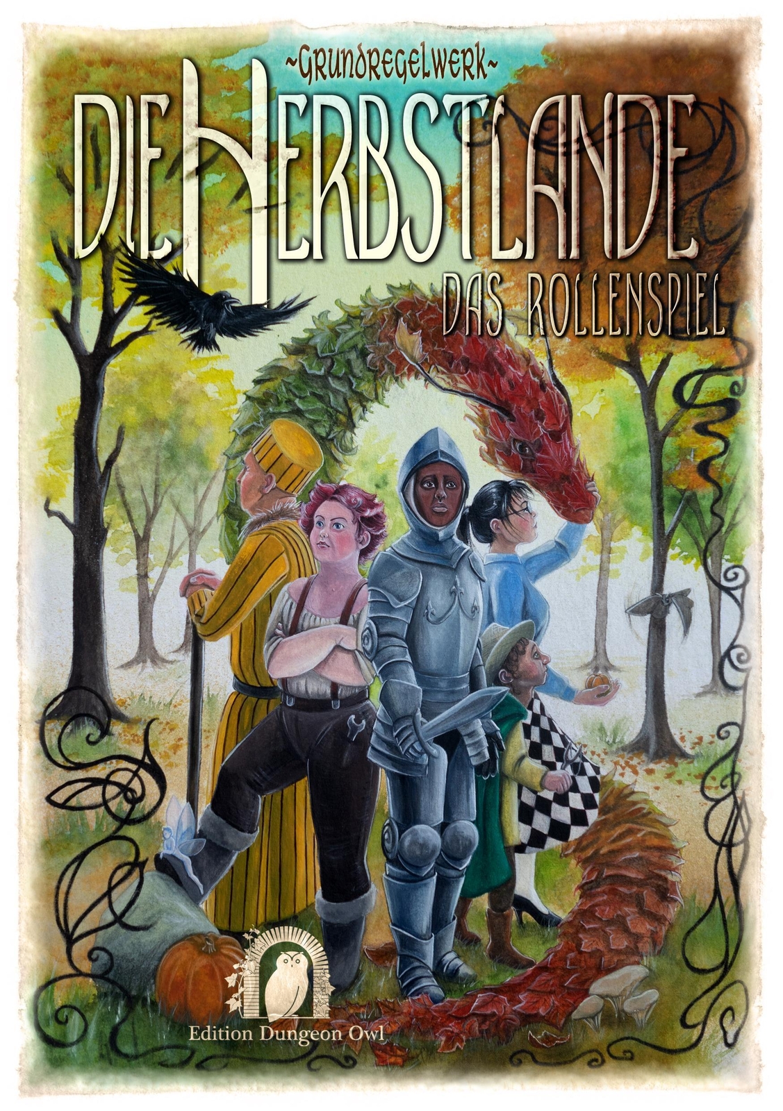 Thumbnail - Die Herbstlande | Philipp Lohmann | Das Rollenspiel (grundregelwerk) |