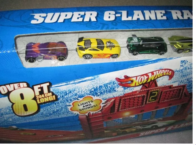 Hot wheels deals 8 lane raceway