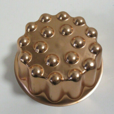 Vintage Copper Baking/Jello Mold - Metal Tin Wall Decor Hanging - Varying Shapes