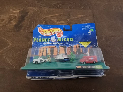 VINTAGE Hot Wheels Planet Micro UnXPlained UFO's