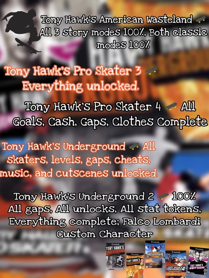 Tony Hawk’s American Wasteland Ahorra 100% Juegos Completos Nintendo GameCube Foto 2 de 2