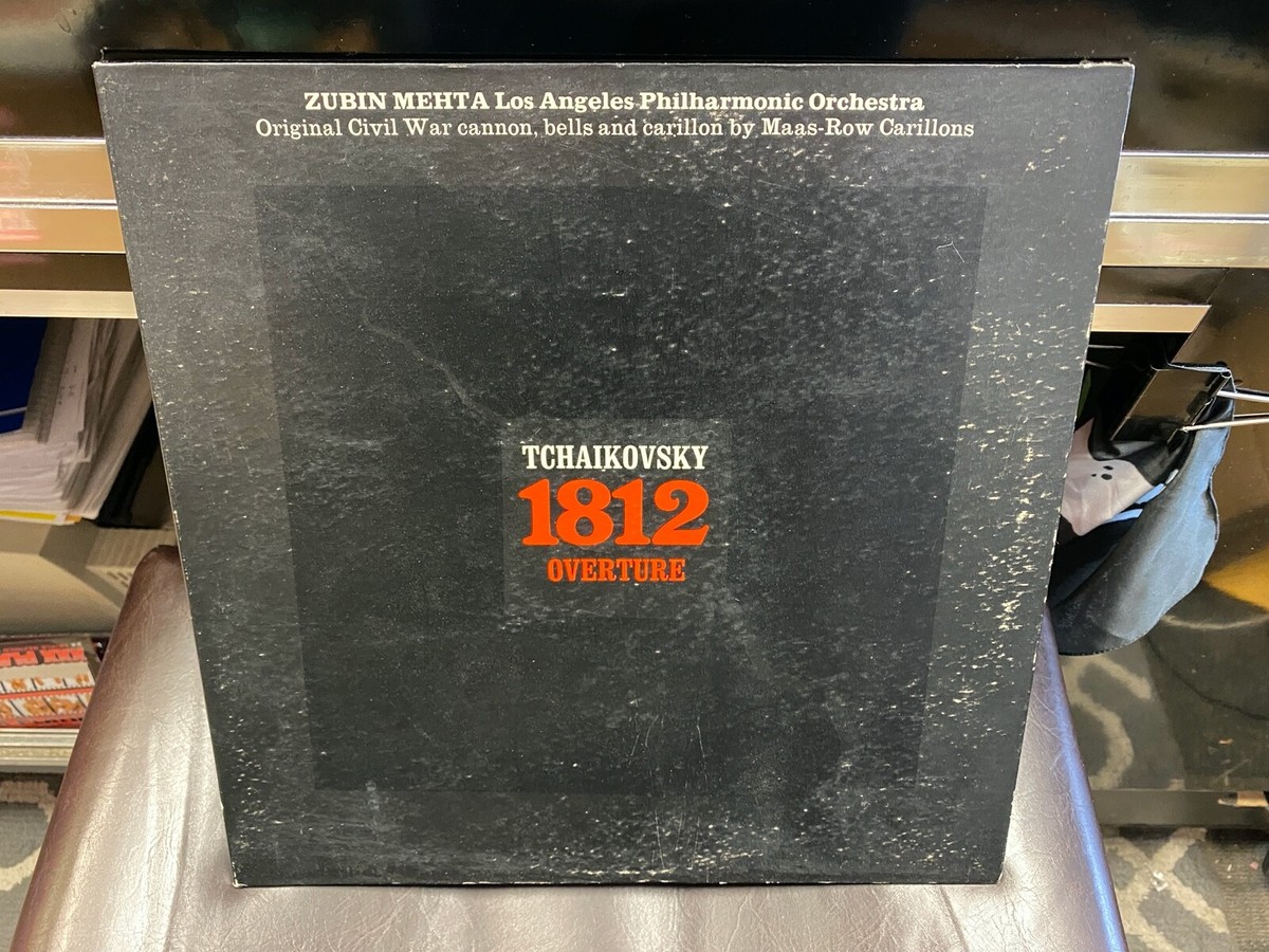 Zubin Mehta Tchaikovsky 1812 Overture Romeo & Juliet LP London