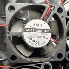 ADDA CORP AD0312DB-G50 FAN 12VDC Lot Of 10