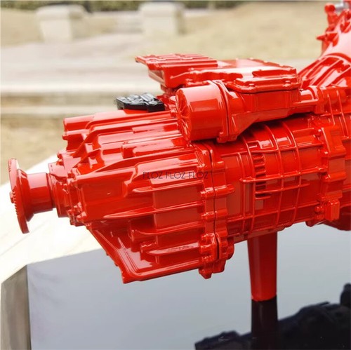 for FLOZ for Cummins for M15 Engine Transmission Assembly Red 1:10 Truck Model - Picture 4 of 12