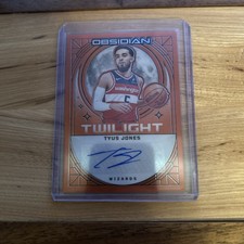 2023-24 Panini Obsidian - Twilight Signatures Tyus Jones Orange /75