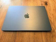 Apple MacBook Air 13.6" (256GB SSD, M2, 8GB) Laptop - Midnight blue.