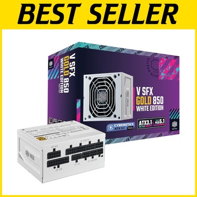 Cooler Master V850 Gold SFX PSU - 90° Angled Cable