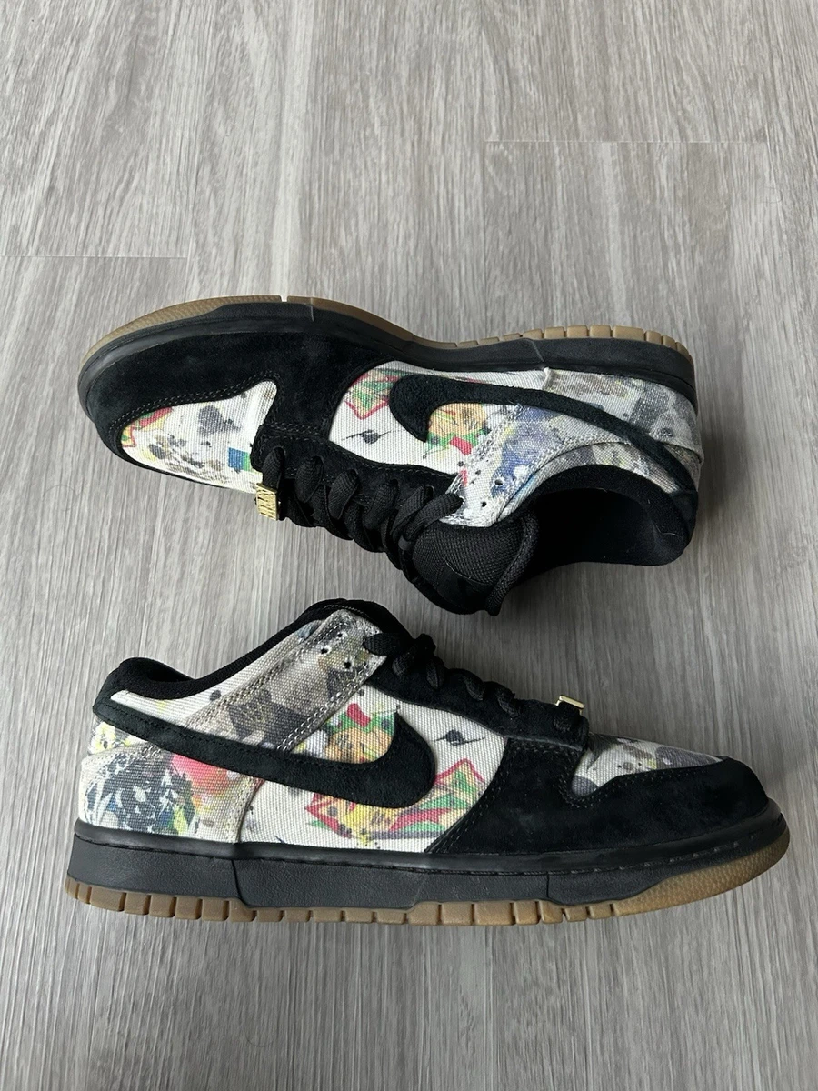 Preços baixos em Nike SB Dunk Low x Supreme Rammellzee | eBay