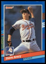 1991 Donruss #187 Steve Avery