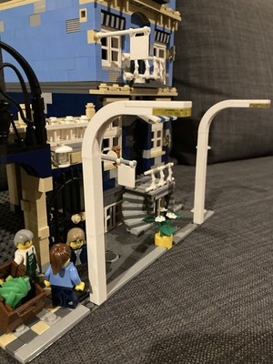 +++ Lego MOC 1x Straßenlaterne Straßenlampe Laterne Street Lamp City Creator +++