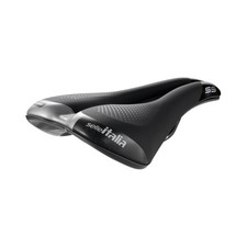 Selle Italia S 5 Superflow Saddle, Black/Hi-Viz