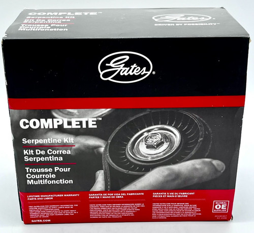 Gates Serpentine Belt Drive Component Kit-Accessory Belt Drive Kit: 90K-38278D