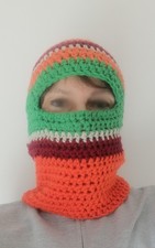 Balaclava Ski MaskPassamontagna Cagoule Uncinetto Crochet 
