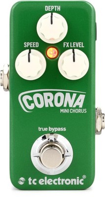TC Electronic Corona Mini Chorus Pedal (3-pack) Bundle