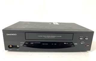 Daewoo DV T5DN VCR 4 Head Player VHS Video Recorder No Remote Tested & Working