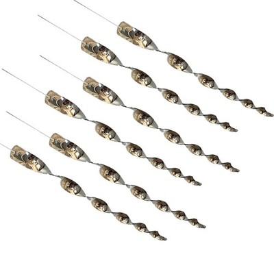 Reflective Bird Scare Rods Deterrent Outdoor Spinners Repellent 6 Pack Silver Pa