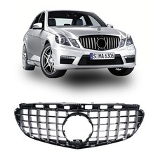 K&Uuml;HLERGRILL PANAMERICANA PASST F&Uuml;R MERCEDES E KLASSE W212 E63 AMG GL&Auml;ZEND CHROM