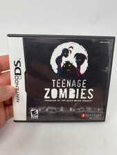 Teenage Zombies: Invasion of the Alien Brain Thingys - Nintendo DS With Manual