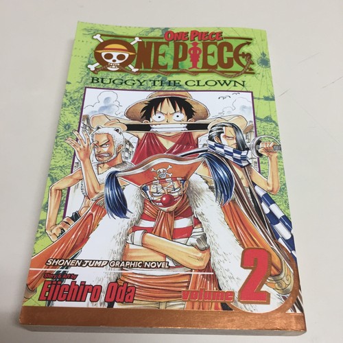 One Piece Volume 2 1st First Printing Edition Manga English Volume Gold Foil