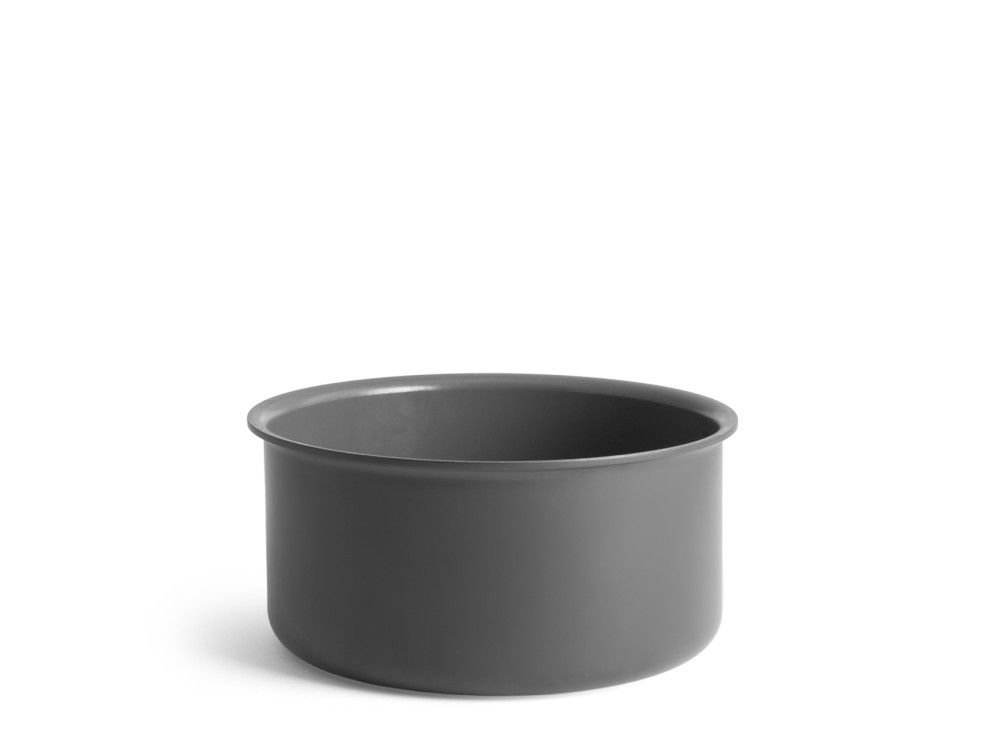 H&H Escape Ceramic Nonstick ILAG Coated Aluminum Saucepan, Anthracite