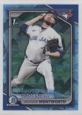 2024 Bowman Chrome Draft Sapphire Edition Jackson Wentworth #BDC-185 1al3