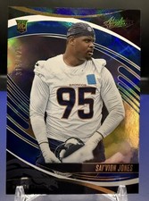 SAI'VION JONES 2025 Panini Absolute Blue Diamonds Rookie RC SER #d /425