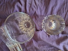 6 Metaxagläser im Set 2cl 4cl Eichstrich 