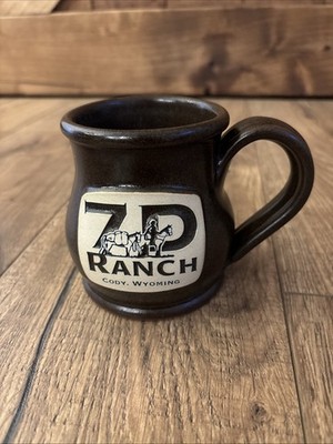 7D Ranch Cody Wyoming Coffee Mug Deneen Pottery