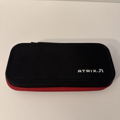 Atrix Carrying Case for Nintendo Switch / Switch OLED   Black & Red Travel Case