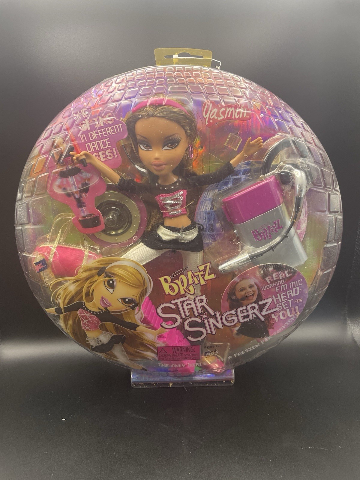New Bratz Star Singers Yasmin Rare In Box  NiB NRFP With Working FM Microphone