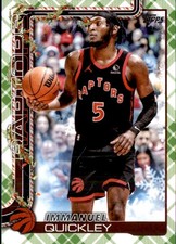 2025 Topps Holiday Plaid NBA - Immaneul Quickley Toronto Raptors #H26