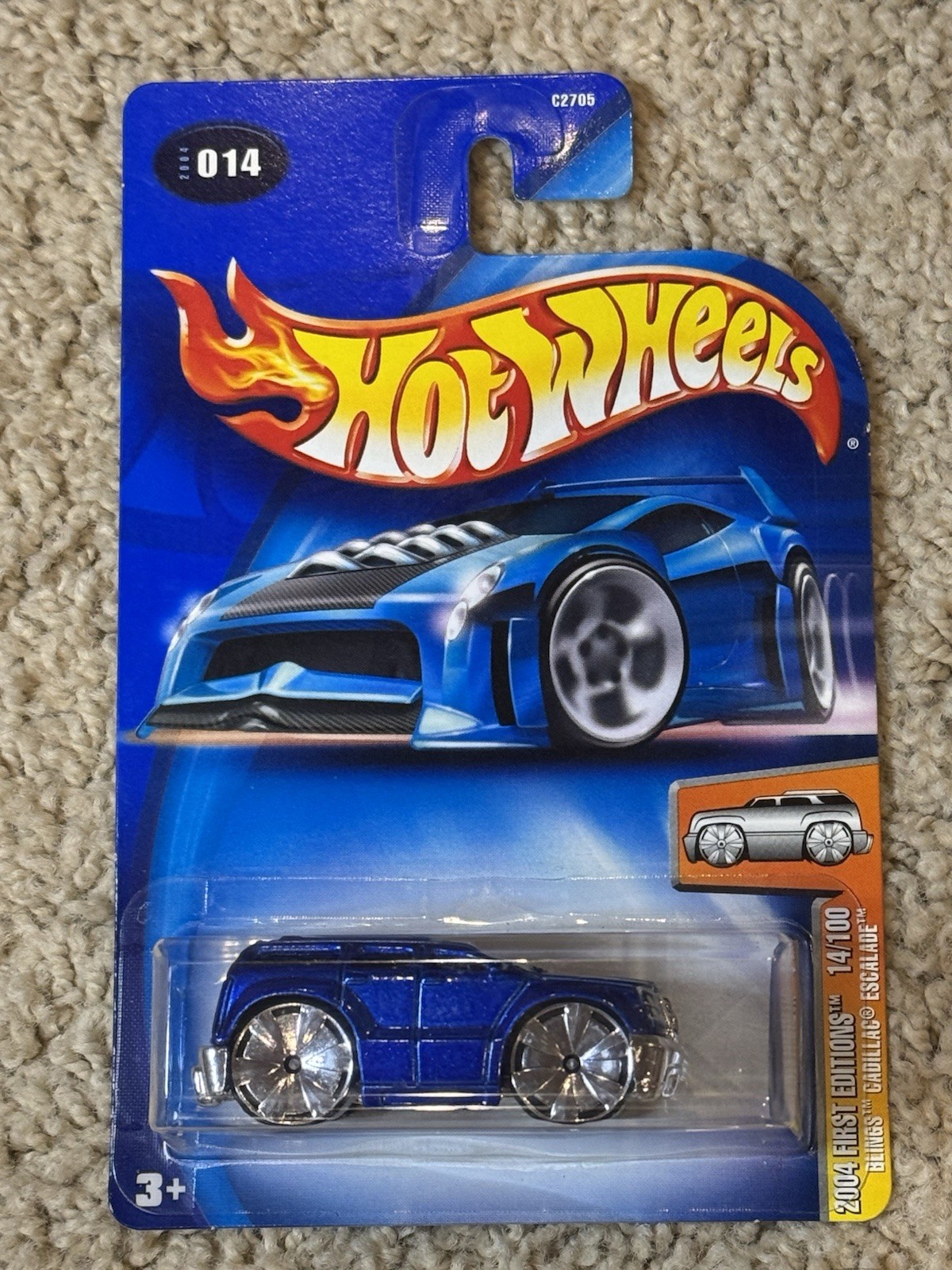 2004 Hot Wheels First Editions BLINGS Cadillac Escalade 14/100 Collector #014
