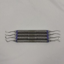 Lot Of 4 Hu Friedy EverEdge 2.0 Dental Gracey Curettes