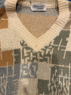 #ad Men’s Mazzoni Sweater Medium To Large Vintage $200.00