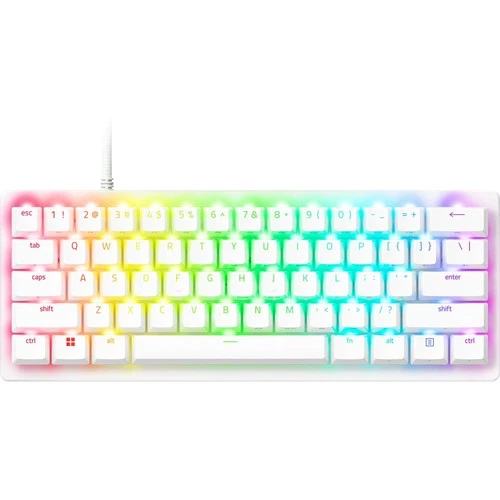 Razer Huntsman V3 Pro Mini 60% Analog Optical Esports Gaming Keyboard - White