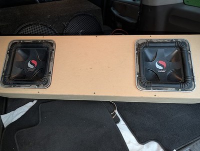 KICKER Solo-Baric Original 10'' Dual Subwoofer Trunk Enclosure