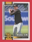 2026 Topps Series 2 Michael King SSP Golden Mirror Image Variation #558 Padres