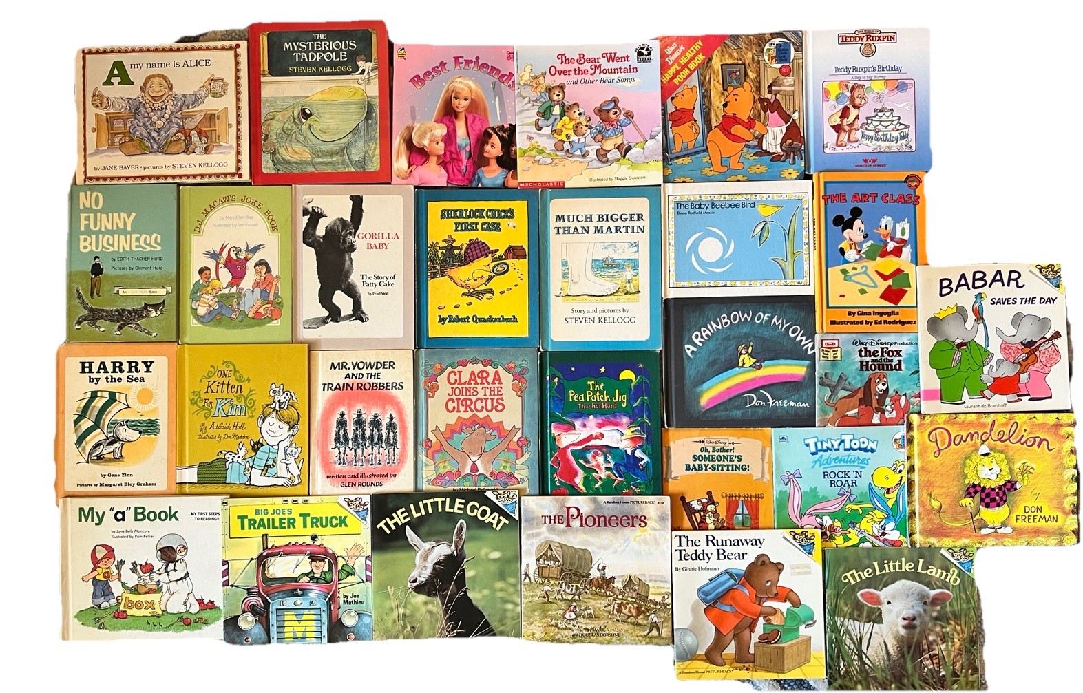 HUGE Lot of 30 Vintage Weekly Reader Children's Book Club Picture Books 60s 70s