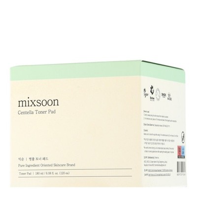 Mixsoon Face Care Centella Toner Pad 180ml