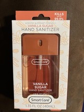 Smart Care Vanilla Sugar Hand Sanitizer 70 Alcohol Aloe 1.35 fl oz Scented