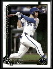 John Rave 2025 Topps Update #US192 Rookie Kansas City Royals