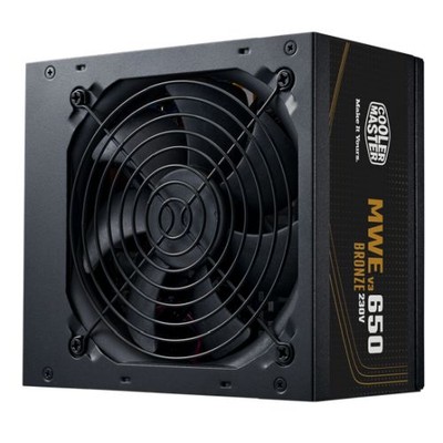 Cooler Master 650W MWE Bronze V3 230V ATX 3.1 PSU Fully Wired Hdb Bearing Fan 80