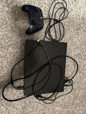 Microsoft Xbox One X Black Console w/ Controller, Cables, Blu-Ray Compatible
