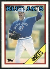1987 Topps Traded David Wells Rookie Toronto Blue Jays #128T