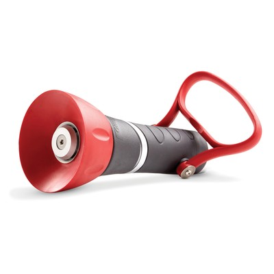 #ad 855032 1001 High Pressure PRO Fireman#x27;s Spray Nozzle with Large On Off Red B... $34.13