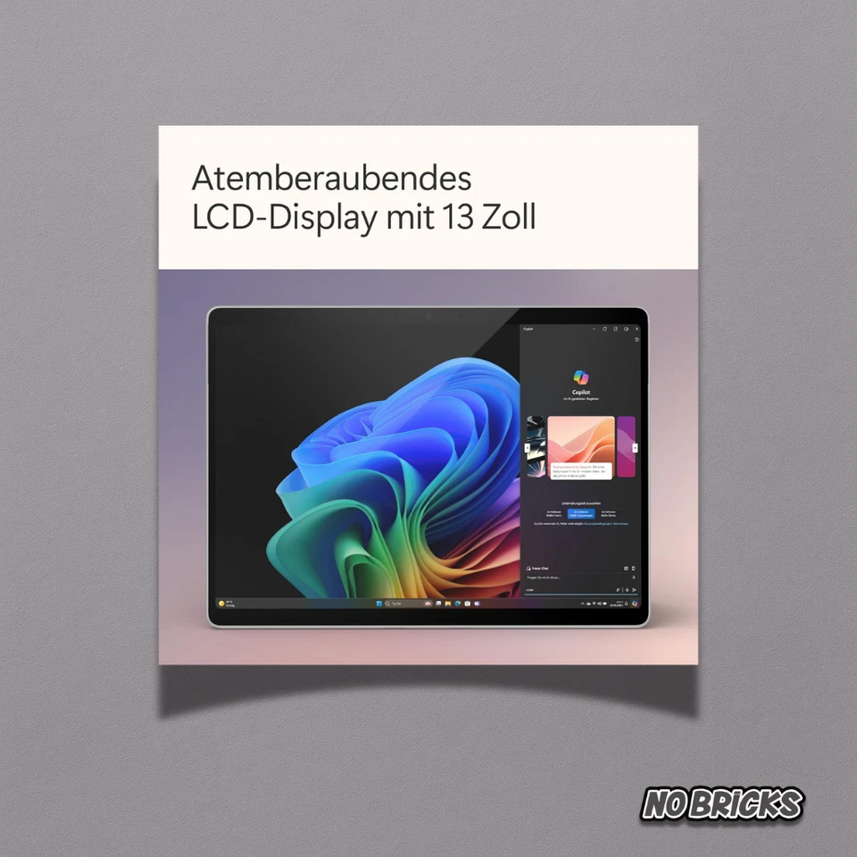 Microsoft Surface Pro 11th Edition – 256 GB – 16 GB RAM – Platinum – Neu & OVP✅ - Bild 4 von 4