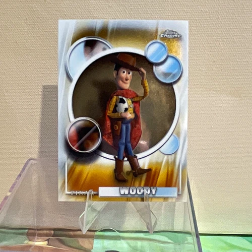 2026 Topps Chrome Disney Pixar Toy Story 4 Woody #194 Base Set Card