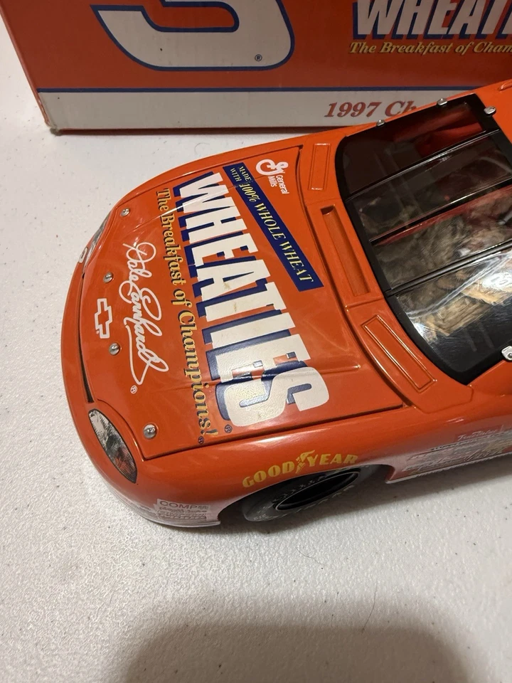 RARO* Dale Earnhardt #3 Wheaties 1997 1/18 Revell Nascar Diecast Foto 3 de 4
