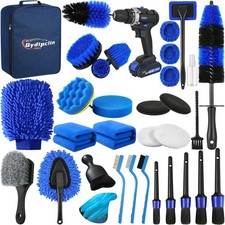 Qydipclin 34Pcs Car Detailing Kit, Car Detailing Brush Set, Car Wash Cleaning...